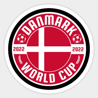 Denmark World Cup Sticker